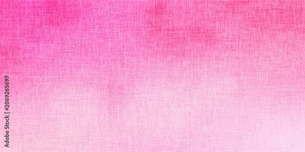 Fototapeta premium A soft gradient of pink watercolor texture creates a gentle and feminine background, evoking a sense of calm and warmth. The subtle canvas weave adds a delicate touch to this abstract composition.