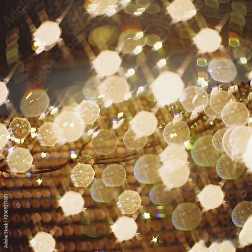 Sparkling bokeh Background