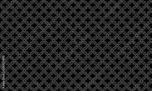Seamless Greek Key Pattern in Grey Marble and Black - Geometric Greek Meander Motif for Fabric and Wallpaper Design