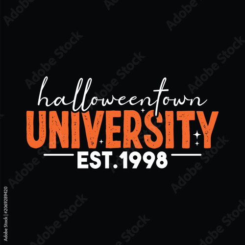 Halloweentown University Est.1998 Design