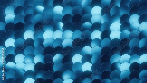 Abstract blue sequin background texture