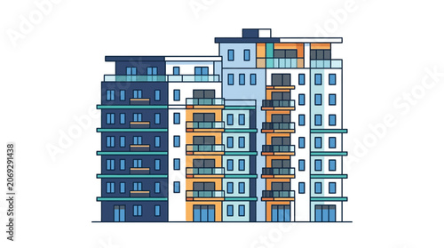 Modern Apartment Building Architecture Design 1.