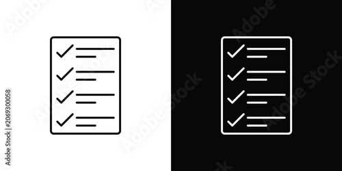 Foto Guidelines icon graphics editable linear strokes