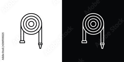 Fotografie Hose icon graphics editable linear strokes
