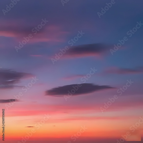 Sky transition colors Background