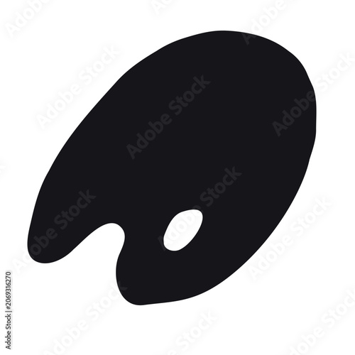 фотографія Vector hand drawn doodle sketch outline palette