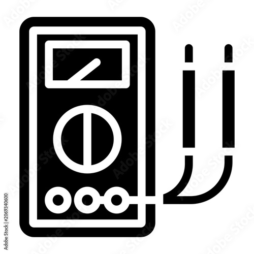 Photos Voltmeter Icon Style