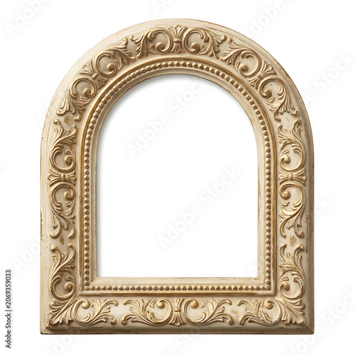 ornate vintage stone archway with intricate sculptural carvings and detailed beaded border showcasing classical architectural