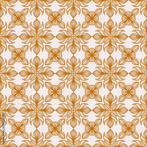 seamless damask pattern