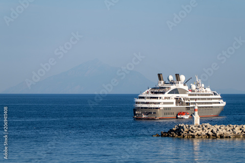 Images from ferries operating between the Greek islands.