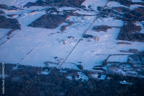 fields from the air
