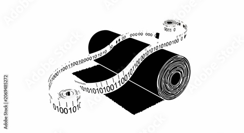 Measuring and analyzing digital data with a measuring tape