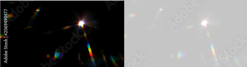 Принти на полотні Shiny Spectrum Light PNG