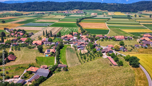 Mülchi, Kanton Bern, Luftaufnahme 21.06.2026, Berner Mittelland, Schweiz