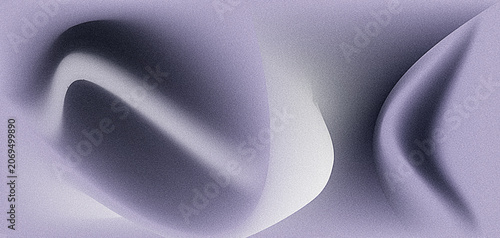 Tableau sur toile Soft lavender abstract gradient background with silky flowing forms and grain te