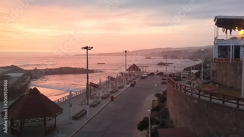  sunset by the harbor