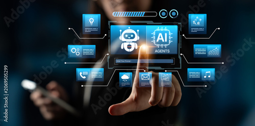 Foto AI agents orchestrate tasks across chat data, calls, and content