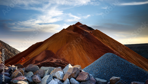 Piles Of Mined And Refined Rare Earth Elements Generative Ai Generative Ai