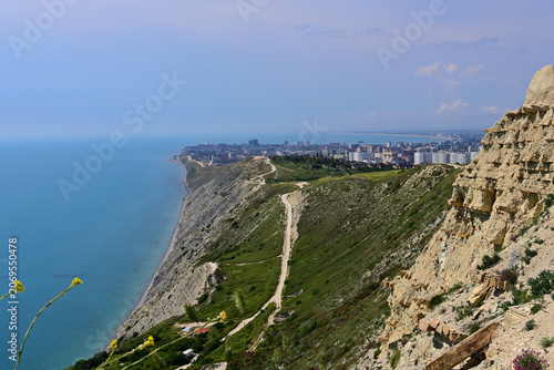 Картината върху платно View of Anapa and Anapa Bay near the Swallow's Nests.