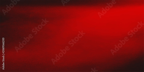 Photos abstract red gradient background with soft light and dark tones