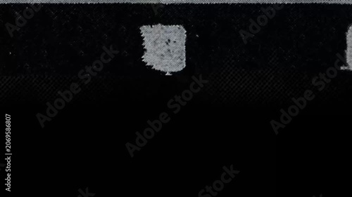 Marks and signs dynamic film effect. Grain noise texture. Hand written brush elements. High quality 4k footage