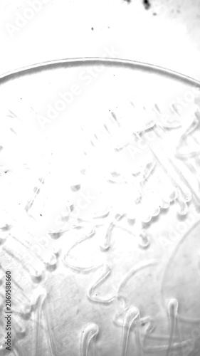 Vertical Retro vintage black and white grunge gritty overlay.