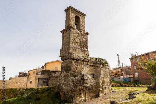 Religious Architecture of Church of Holy Spirit (Chiesa dello Spirito Santo) in Enna, Sicily, Italy.