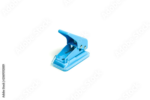 Single Hole Punch Isolated On White Background