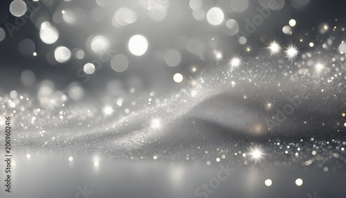 Luminance And Shimmer A Silver And White Glitter Diffusion
