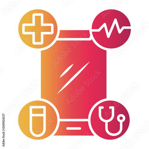 mobile phone Gradient icon