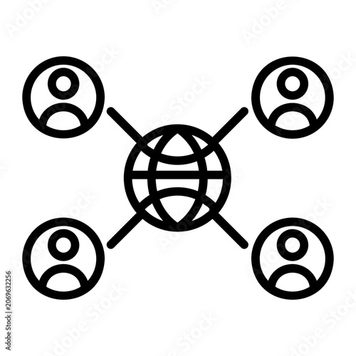 digital Line Icon