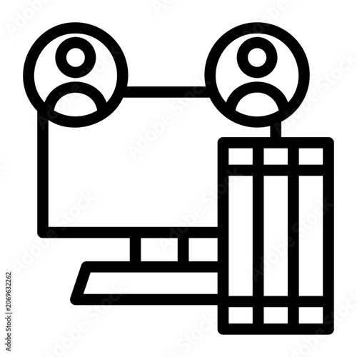 digital Line Icon
