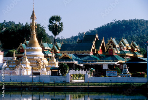 Wat Chong Klang in Mae Hong Son Thai Temple and Architecture