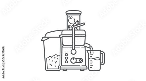 Electric Kitchen Food Processor Machine.
