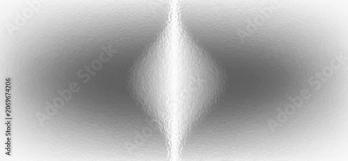 Slika na platnu Shiny silver foil metallic texture - glossy gray steel gleaming surface, frosted glass effect with blur glare reflection, bright polished metal material