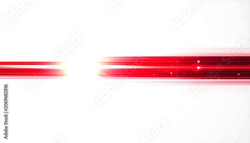 Abstract Red Light Streaks Motion Background for Digital Presentations
