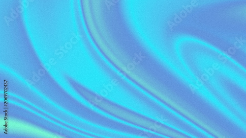 blue silk wave background with modern lo-fi noise grain