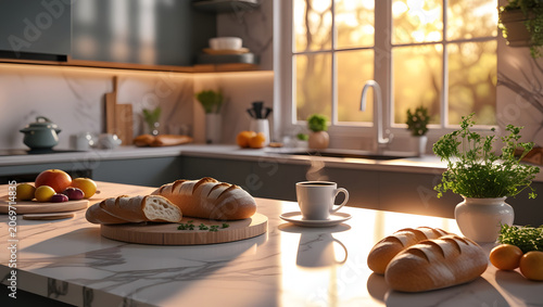 still life with bread