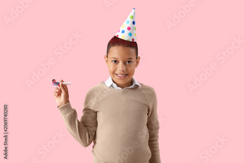 Cute little African-America...