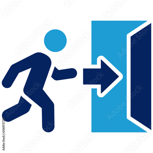 фотографія Evacuation Icon