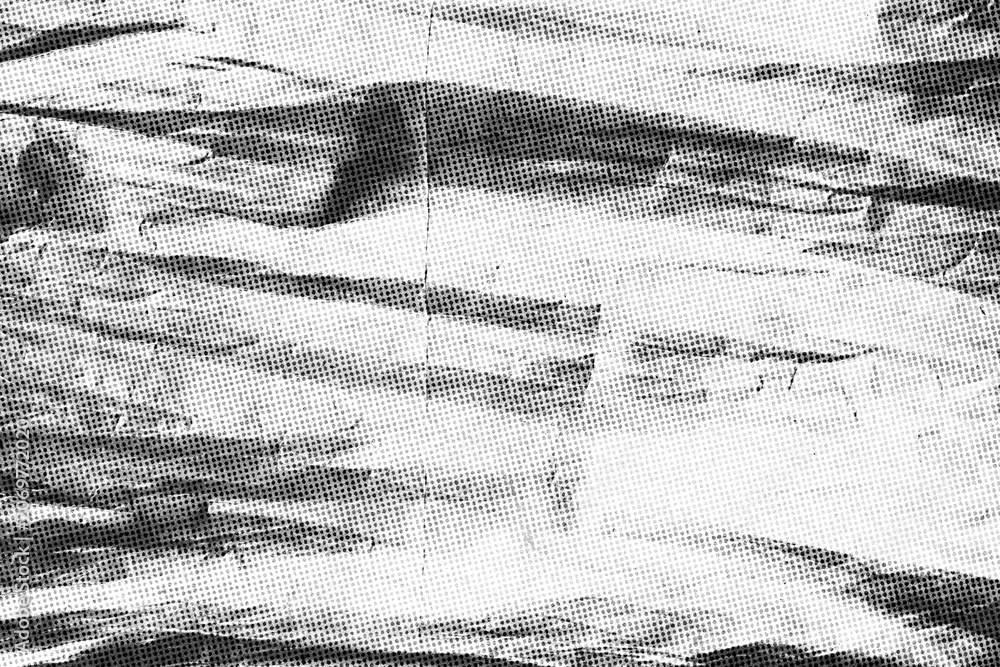 Fotografie Distressed Halftone Overlay Texture