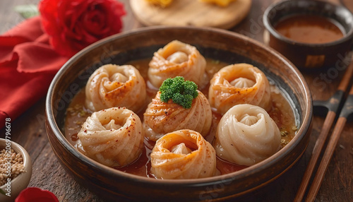 Tang Yuan, a traditional cuisine for Mid-autumn, Dongzhi (winter solstice ) and Chinese new year.
