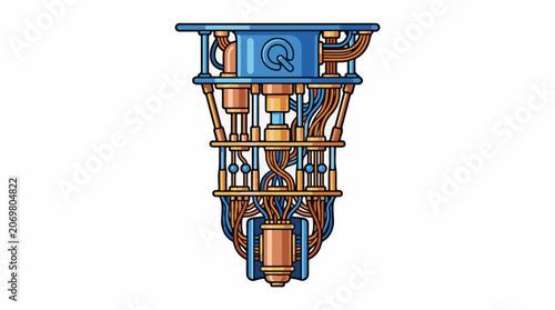 Detailed diagram of mechanical device.