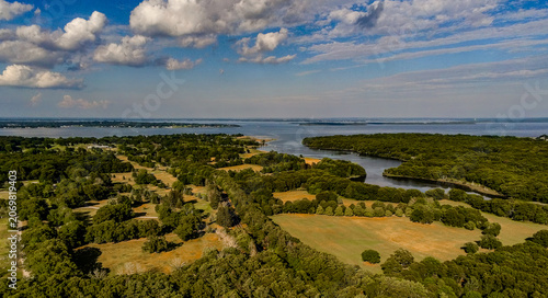 Fotografía Goddard Park Overlooking Narragansett Bay Rhode Island