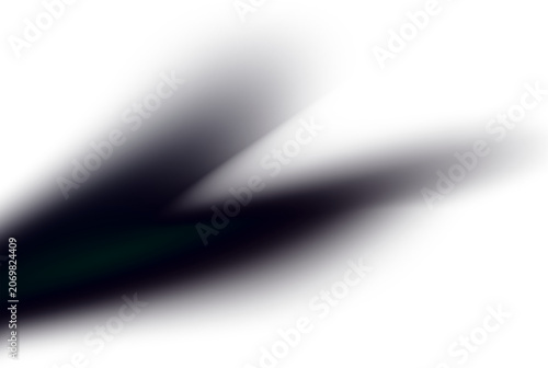Billede på lærred Black shadow dark fluid wave motion blur overlay for wave fluid flow ripple moti