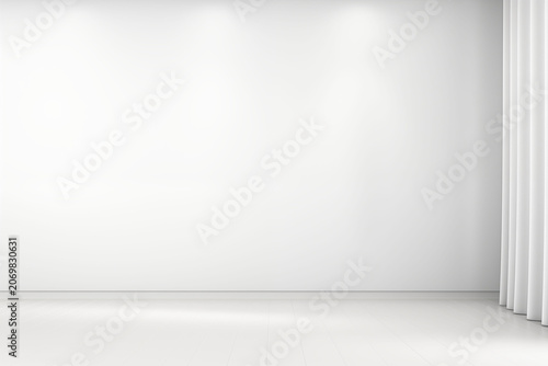 A clean white background with subtle, translucent gradient shadows.