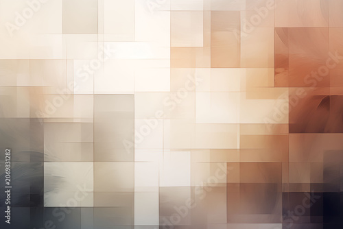 Abstract background of overlapping planar organizational concepts.