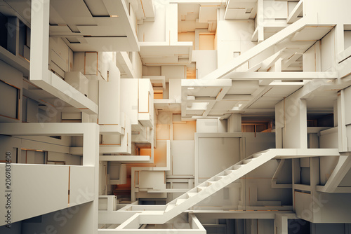 The concept of organizational success is demonstrated by a complex and stable structure.