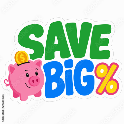 Save Money Piggy Bank