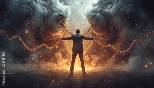 The Equilibrium Point: Standing Between Fear and Greed in the Market Storm